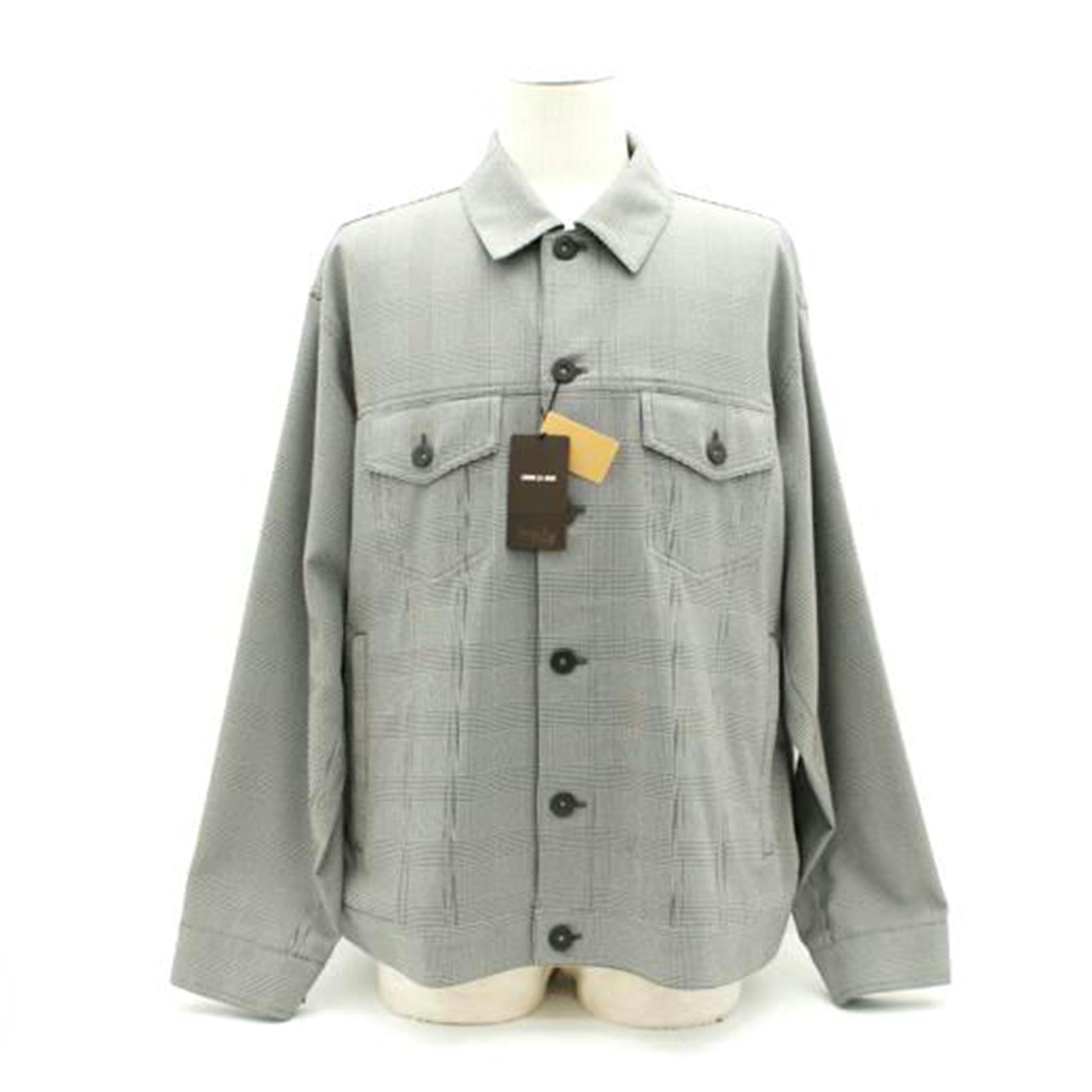 COMME CA MEN コムサ・メン/グレンチェックジャケット/07-23BG04//サイズ:L/Aランク/75