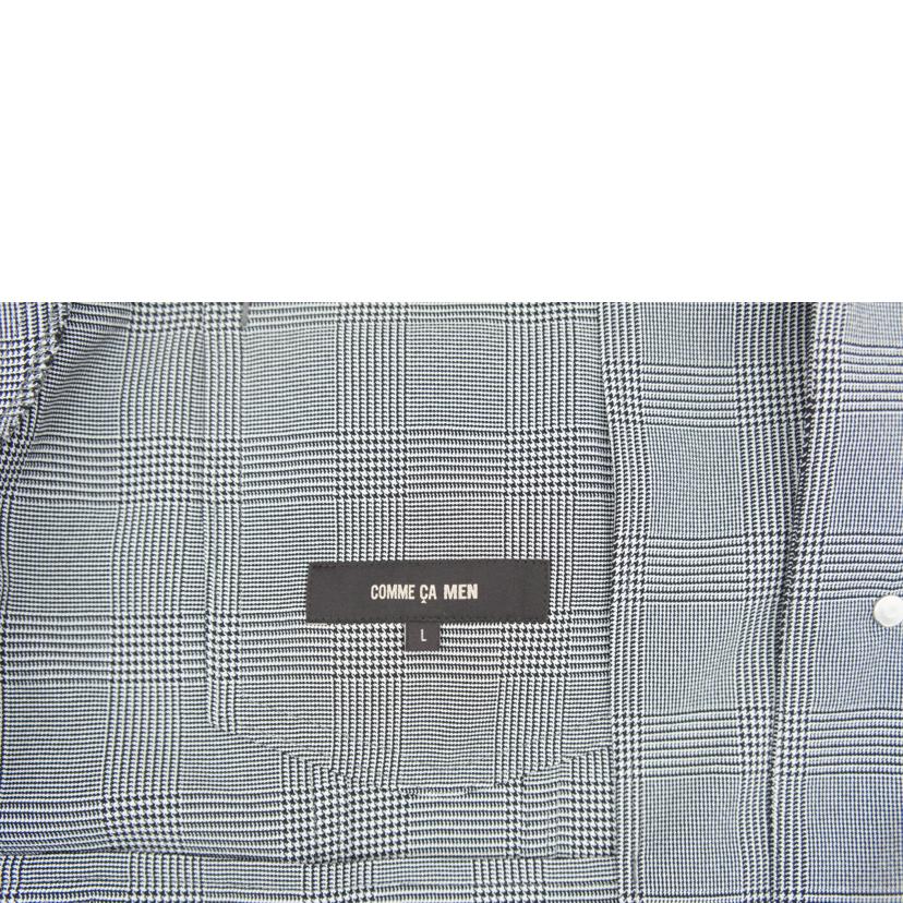 COMME CA MEN コムサ・メン/グレンチェックジャケット/07-23BG04//サイズ:L/Aランク/75