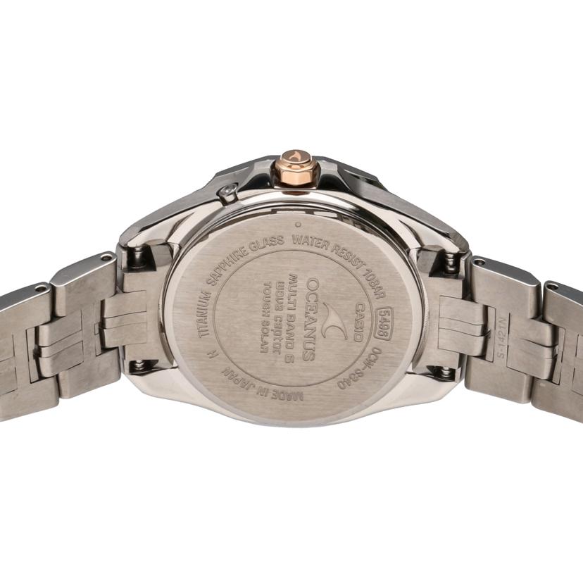 CASIO カシオ/オシアナス/マンタ/レディース/OCW-S340-7AJF//001**********/Aランク/19