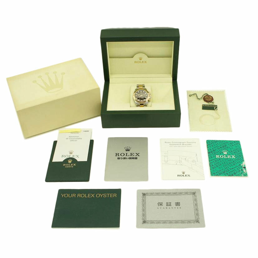 ROLEX ロレックス/デイトナ/8Pダイヤ/メンズ/クロノグラフ/自動巻/116523G//D51****/Aランク/78