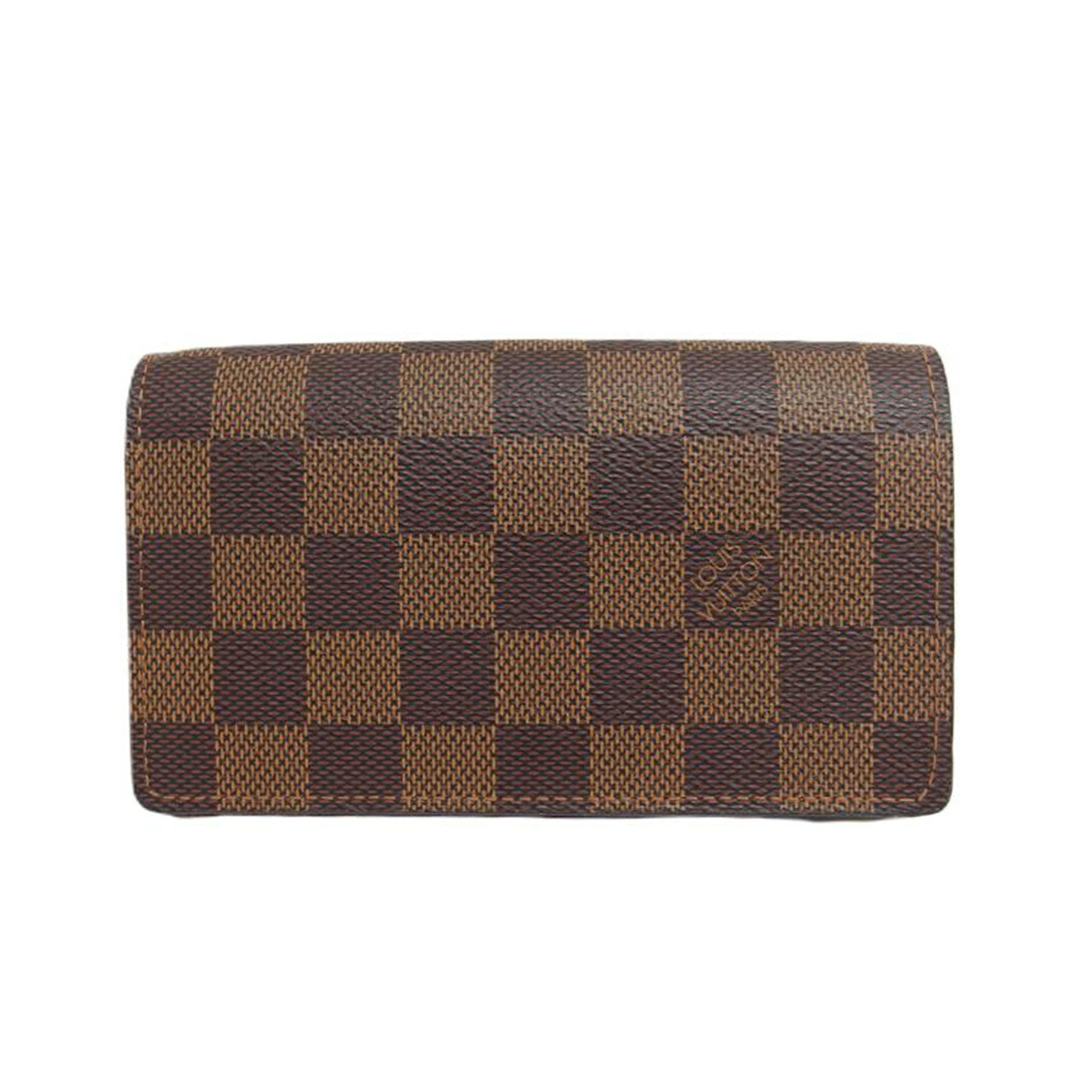 LV ルイ・ヴィトン/ポルトフォイユ・トレゾール/ダミエ/エベヌ/ N61736//CA4***/Aランク/18