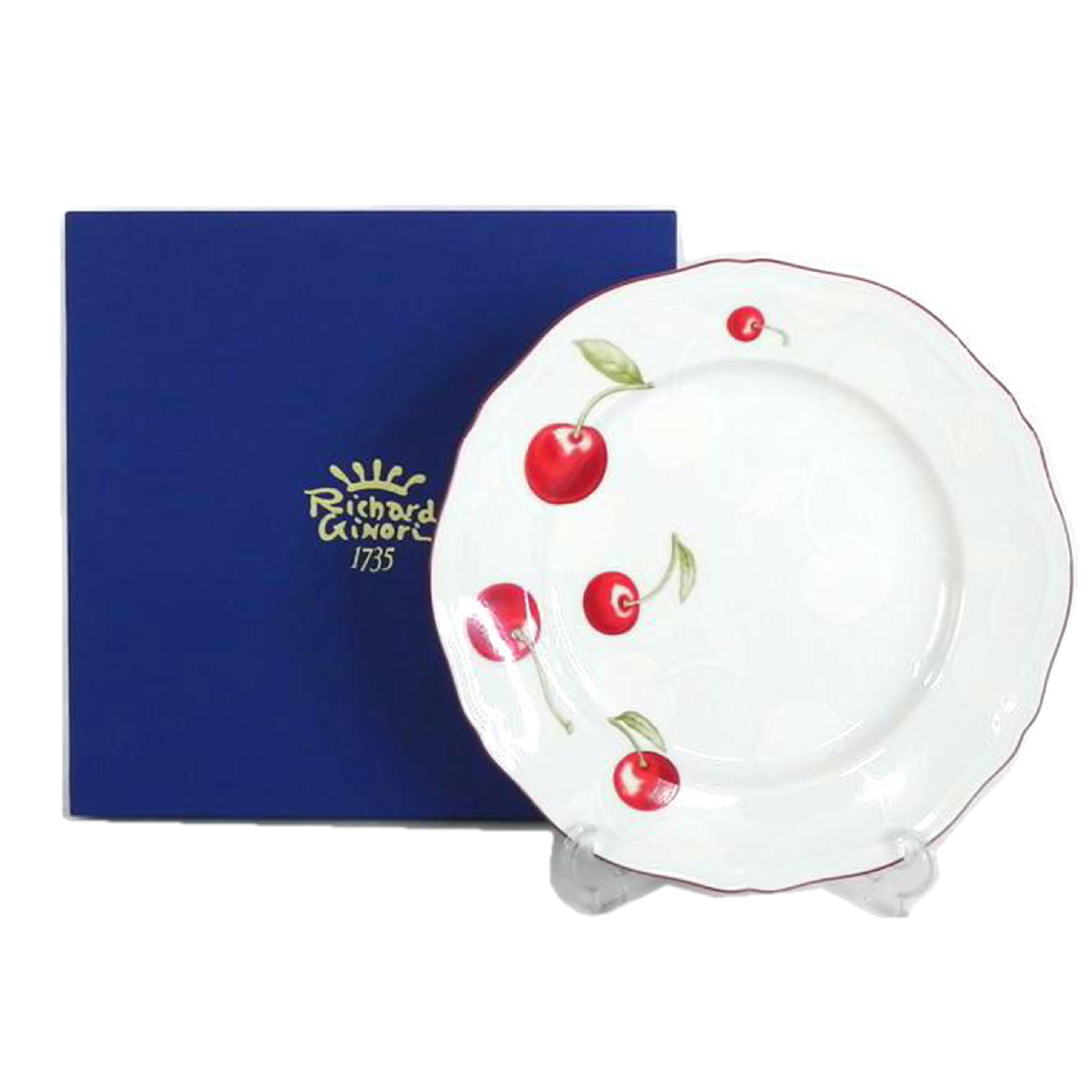 Richard Ginori リチャードジノリ/アンティコチェリー 27cmプレート//Aランク/81