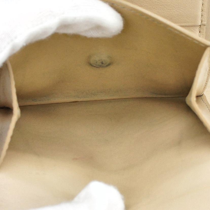 CELINE セリーヌ/スモール トリフォールドウォレット/ベージュ/10B57 3BEL//W・I******/Bランク/18