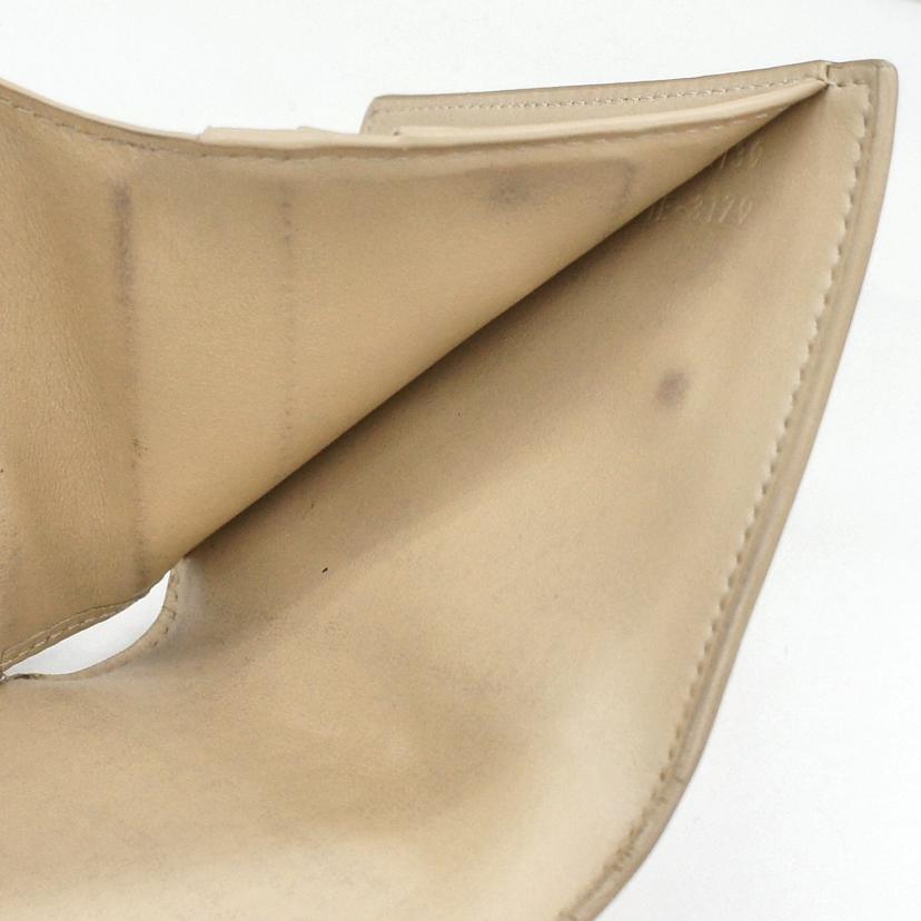 CELINE セリーヌ/スモール トリフォールドウォレット/ベージュ/10B57 3BEL//W・I******/Bランク/18