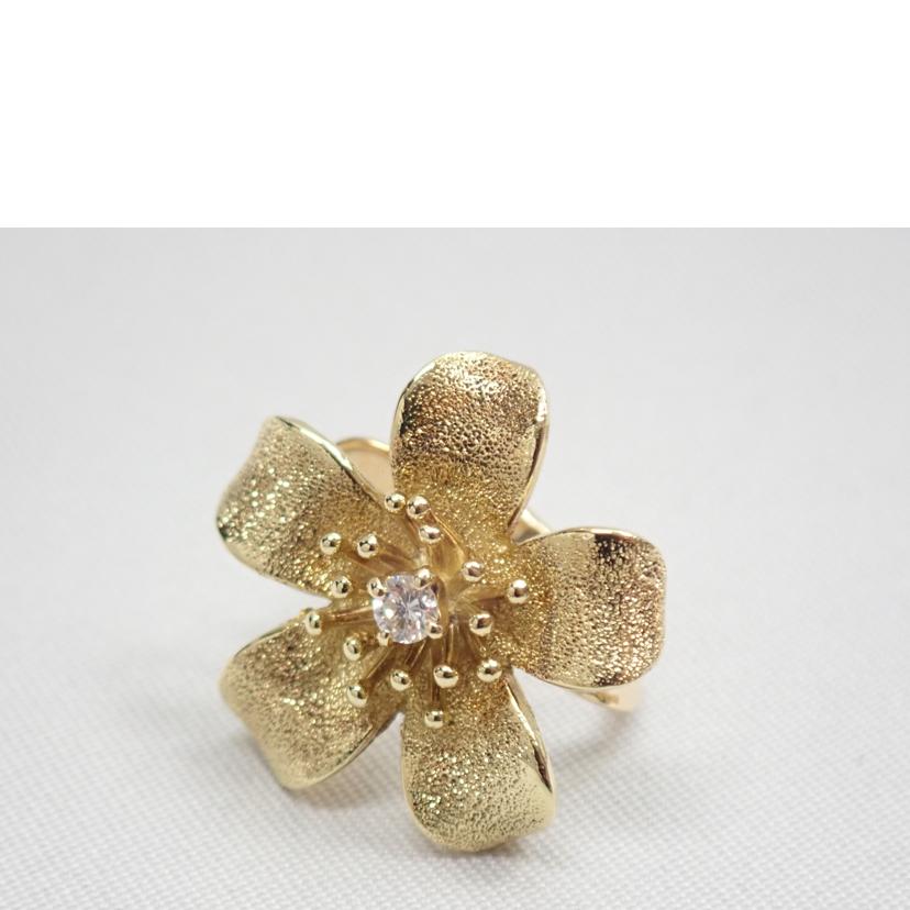 /K18ダイヤイヤリング0.05ct×2/k18//Aランク/62