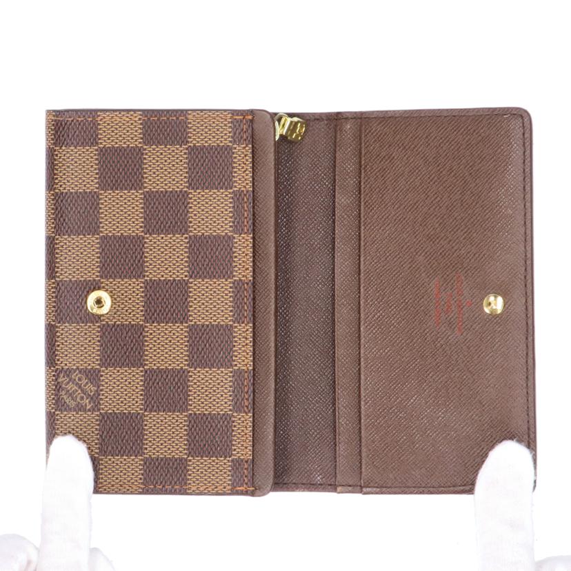 LV ルイ・ヴィトン/ポルトフォイユ・トレゾール/ダミエ/エベヌ/N61736//CA0***/ABランク/05