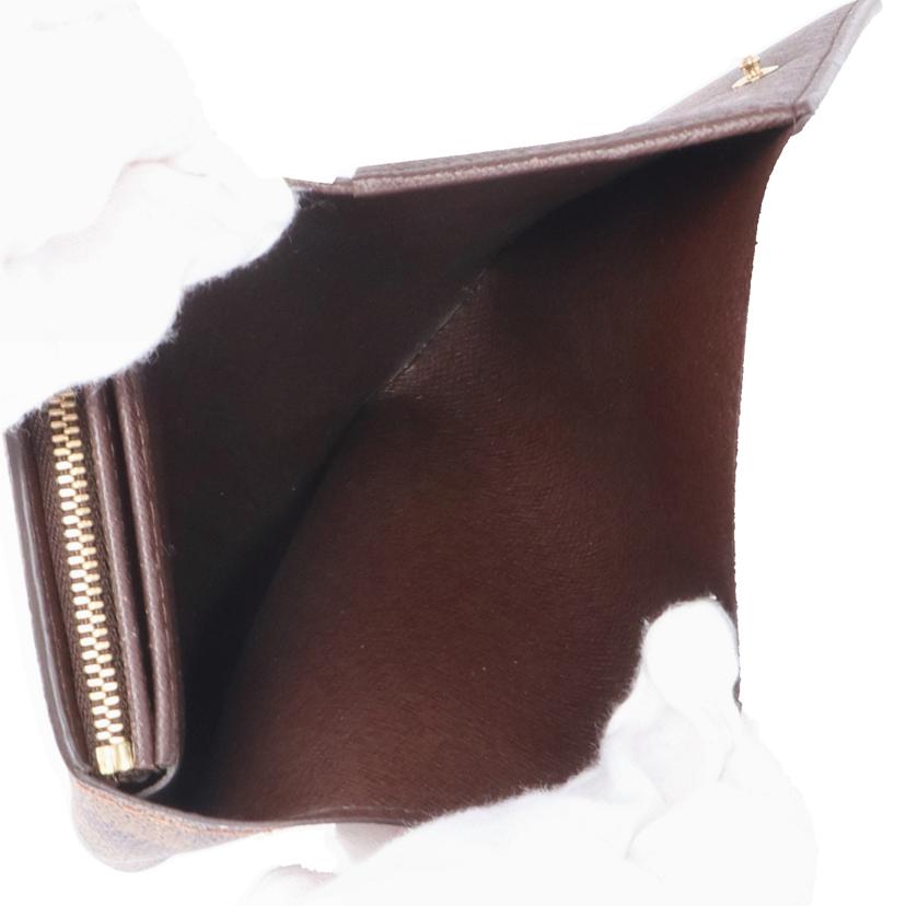 LV ルイ・ヴィトン/ポルトフォイユ・トレゾール/ダミエ/エベヌ/N61736//CA0***/ABランク/05