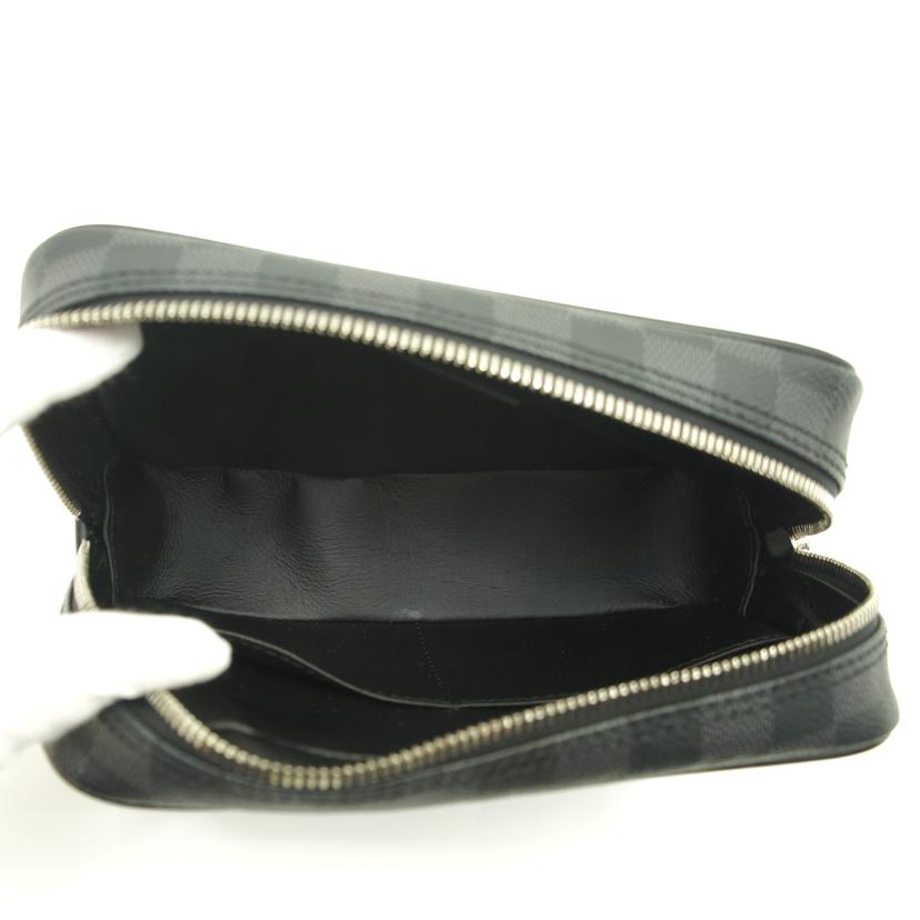 LV ルイヴィトン/トゥルーストワレットPM/ダミエグラフィット/N47522//RFI*/Aランク/75