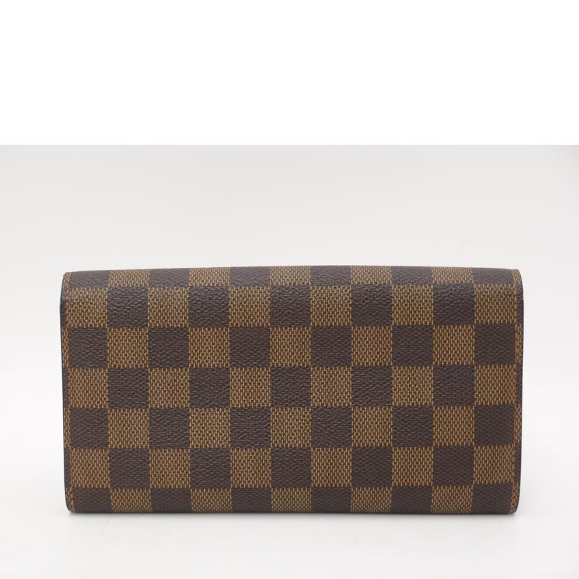LOUIS VUITTON ルイヴィトン/ポルトフォイユ・サラ/ダミエ・エベヌ/N61734//CA4***/ABランク/69