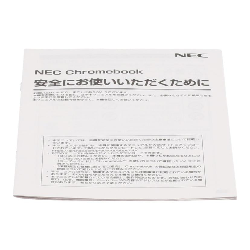 NEC 日本電気 /Chromebook Y3/PC-YAY11W21A4J3//2729840A/Bランク/01
