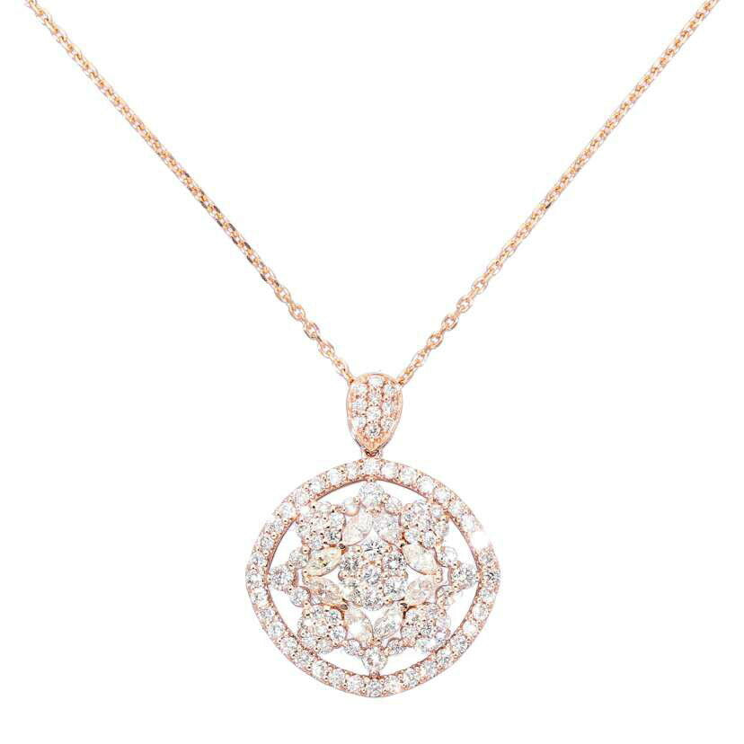 / ◎K18ダイヤネックレス1.50ct//Aランク/59