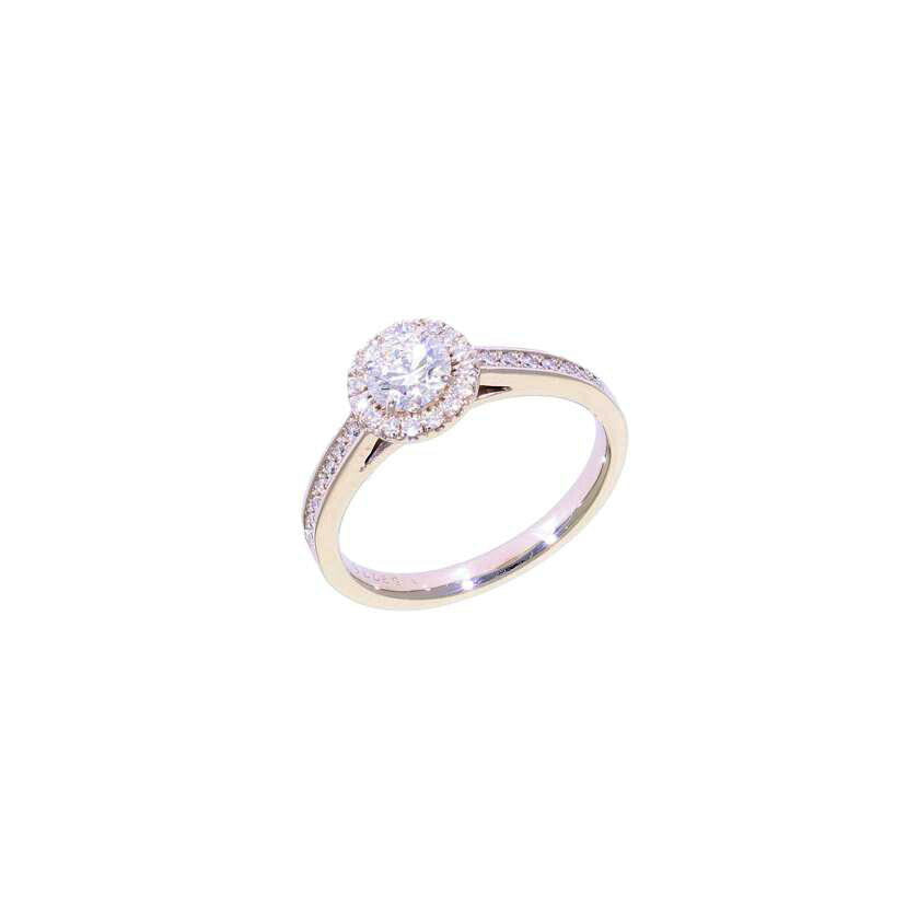 /◎ PT900ダイヤリング0.500/0.18ct//Aランク/59