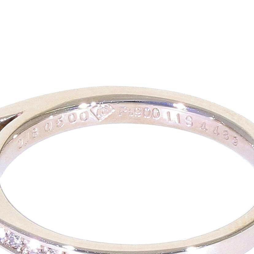 /◎ PT900ダイヤリング0.500/0.18ct//Aランク/59