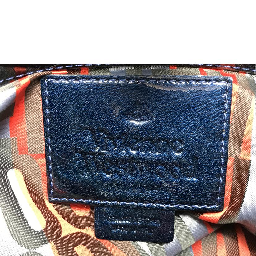 VIVIENNE WESTWOOD ヴィヴィアンウエストウッド/エナメルショップバック/NB4045//Bランク/51