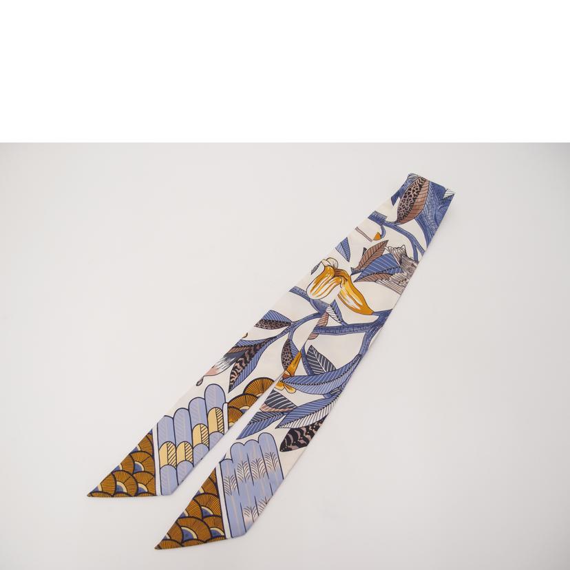 HERMES エルメス/ツイリースカーフ/ブルー//Aランク/69