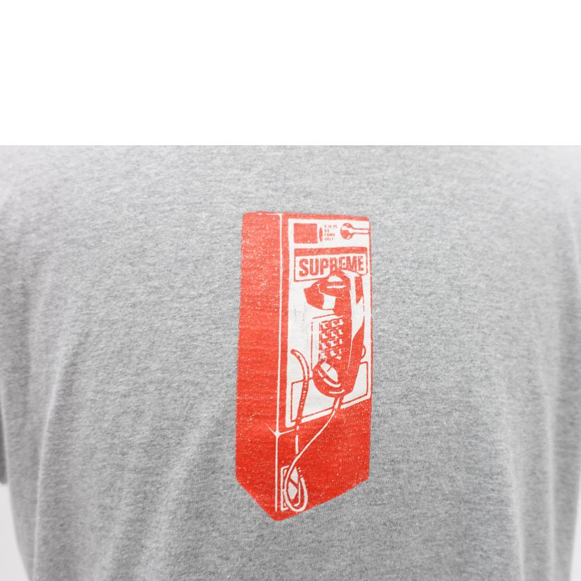 supreme シュプリーム/プリントTシャツ/グレー//ABランク/88