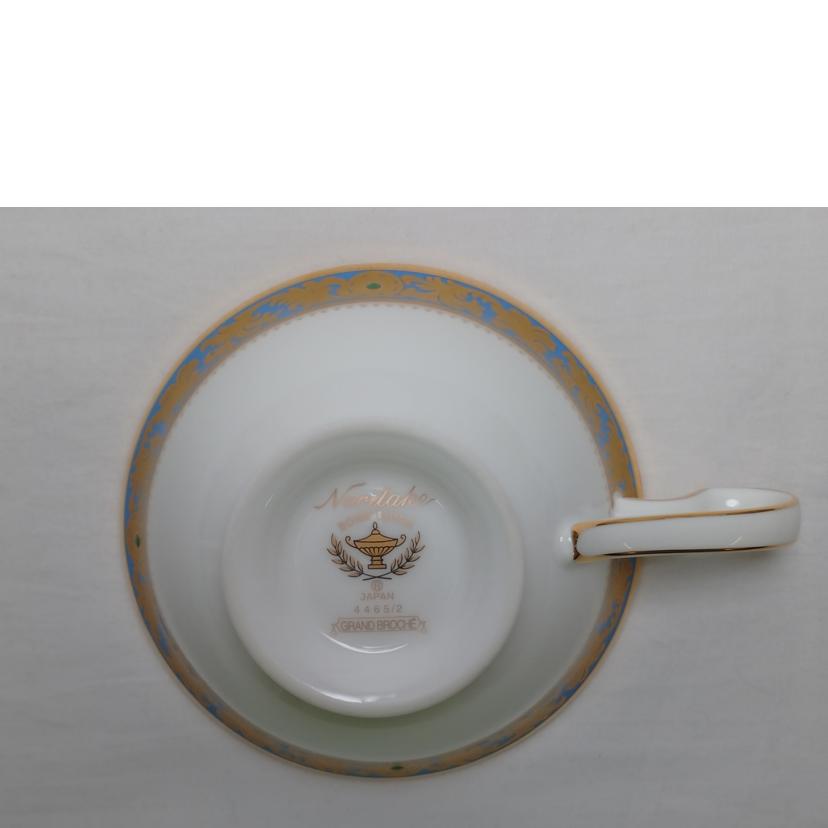 Noritake ノリタケ/グランブロシェ カップ&ソーサー 4客セット//ABランク/52