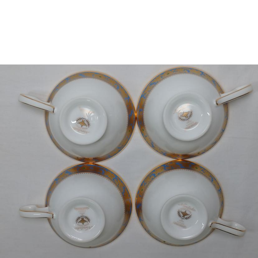 Noritake ノリタケ/グランブロシェ カップ&ソーサー 4客セット//ABランク/52
