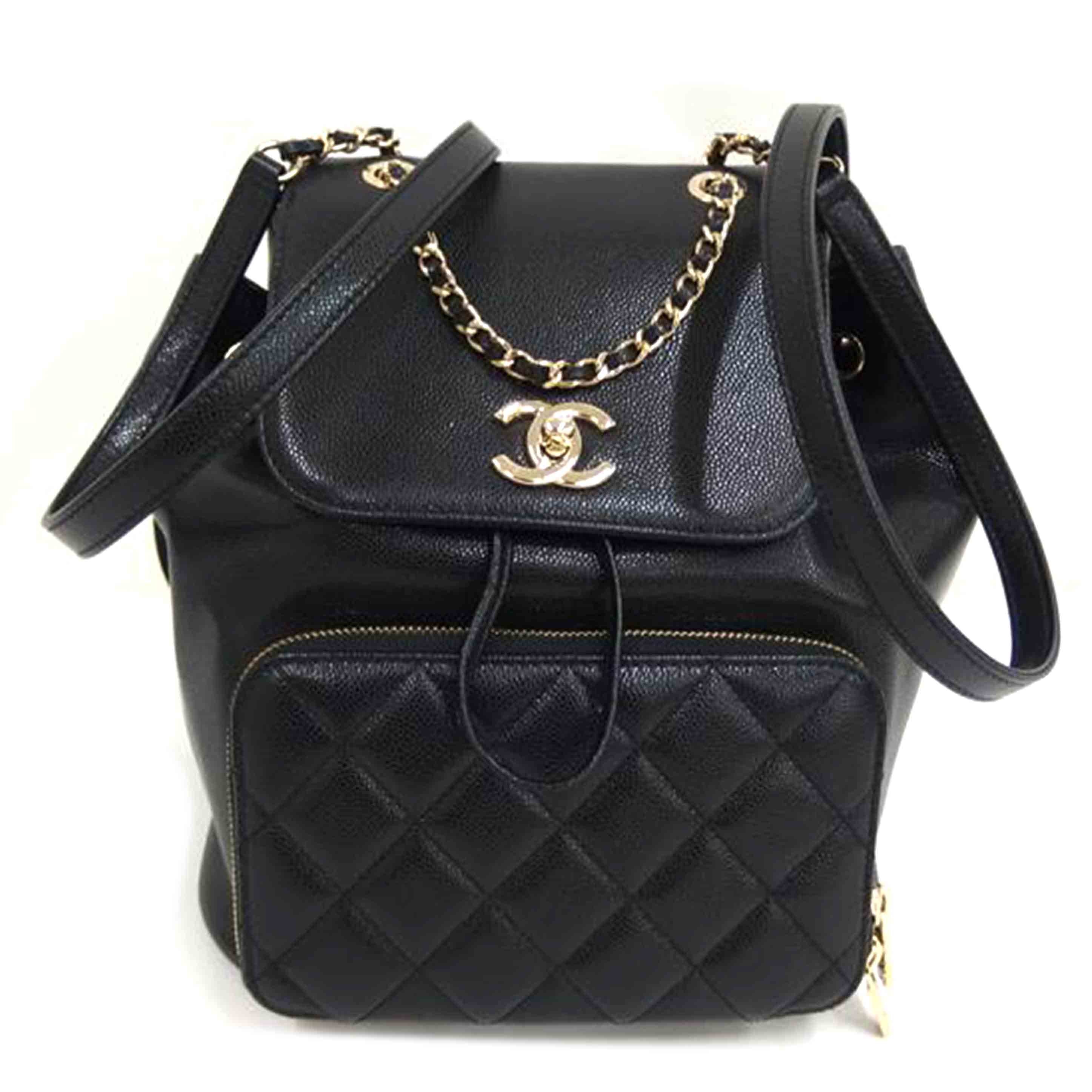 CHANEL シャネル/ビジネスアフィニティバックパック/キャビア/A93748//KHI*****/Aランク/82