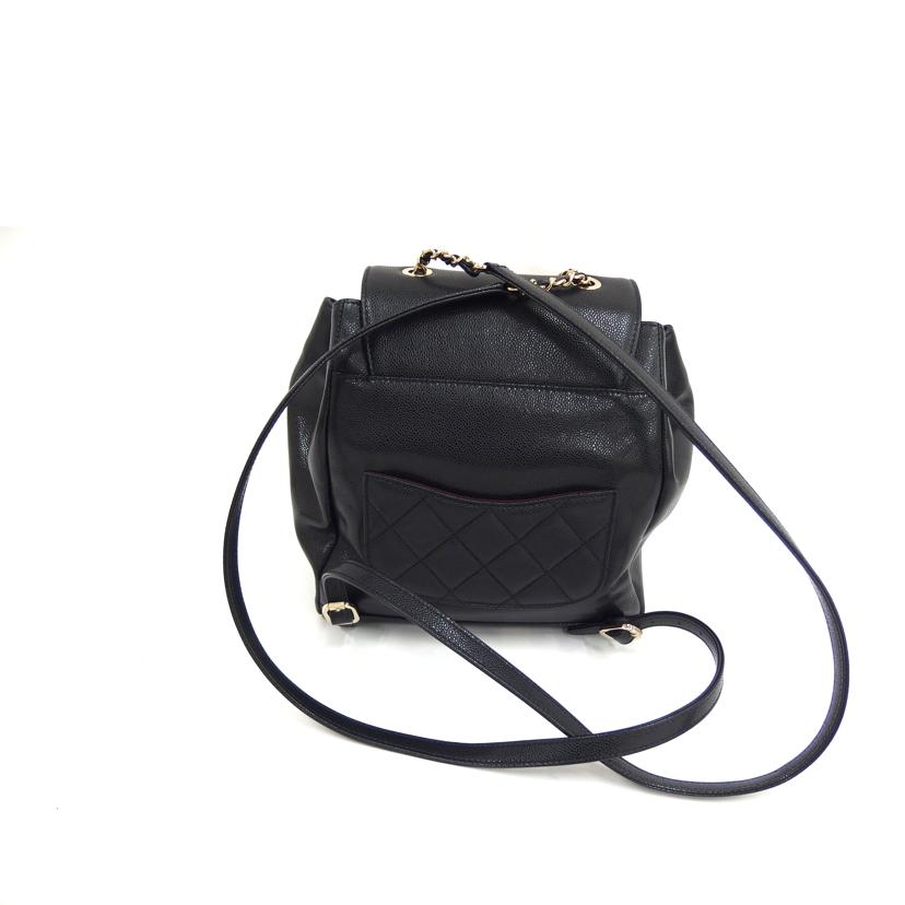 CHANEL シャネル/ビジネスアフィニティバックパック/キャビア/A93748//KHI*****/Aランク/82