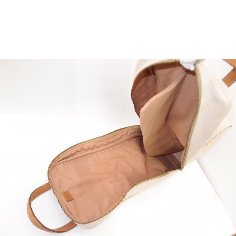 HERMES エルメス/ブーツバッグ/トワルアッシュ//Bランク/69