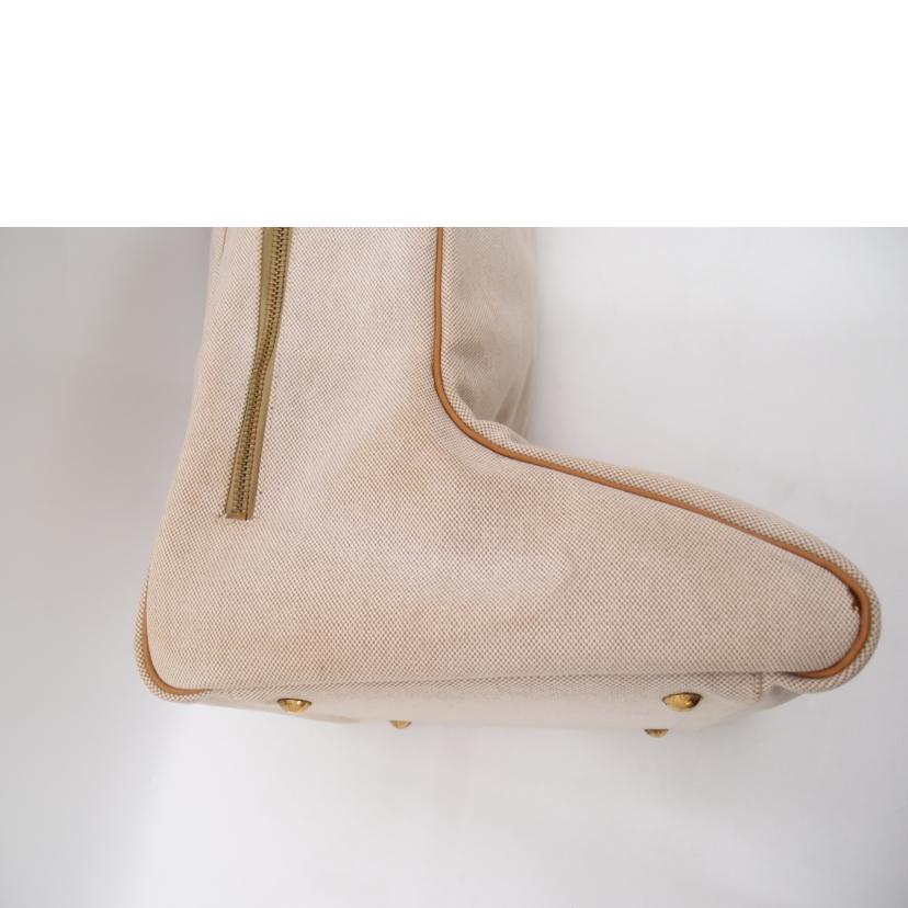 HERMES エルメス/ブーツバッグ/トワルアッシュ//Bランク/69