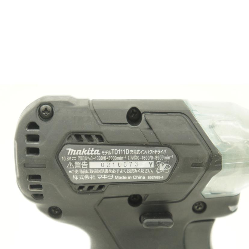 makita マキタ/makita インパクトドライバ/TD111DSMX//ABランク/19