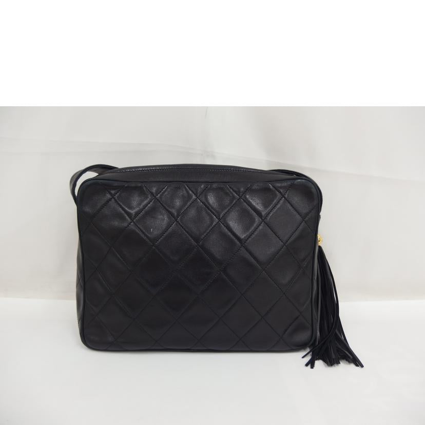 CHANEL シャネル/マトラッセフリンジショルダー/ラムスキン//347****/Aランク/82