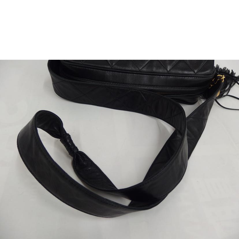 CHANEL シャネル/マトラッセフリンジショルダー/ラムスキン//347****/Aランク/82