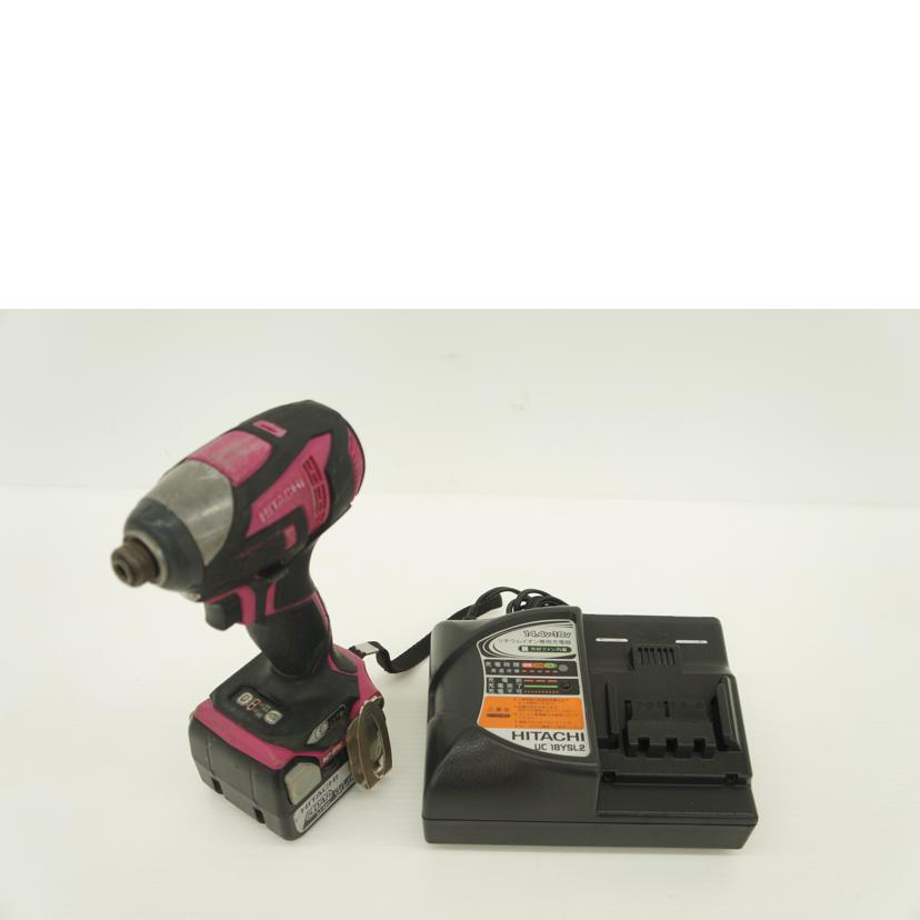 HITACHI ヒタチ/HITACHI インパクトドライバ/WH14DDL2LJCK//Bランク/19