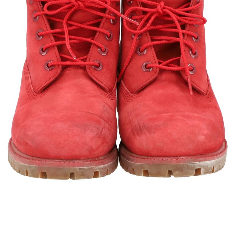 Timberland ティンバーランド/6インチ プレミアム ブーツ/9.5W/レッド/A1149//Bランク/01