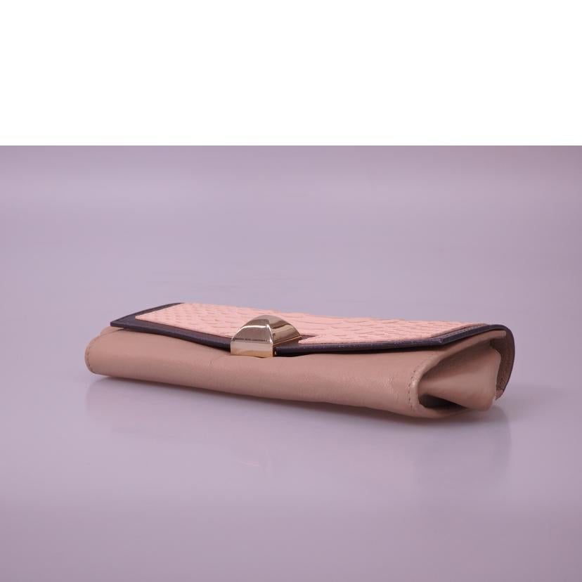 FURLA フルラ/パイソンレザー2つ折長財布//Bランク/76