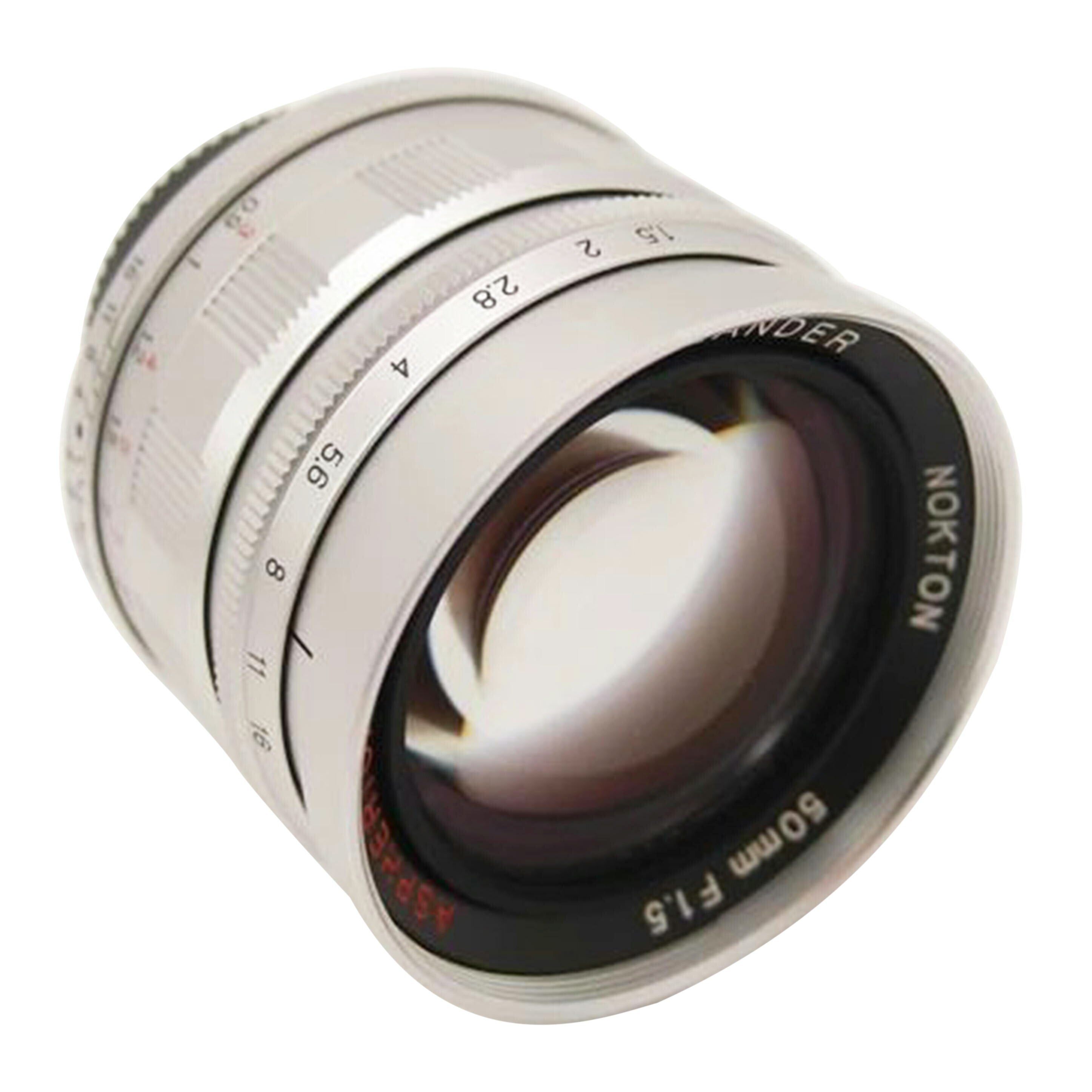 Voigtlander フォクトレンダー/交換レンズ/NOKTON 50mm F1.5 Aspherical シルバー//9010819/Aランク/69