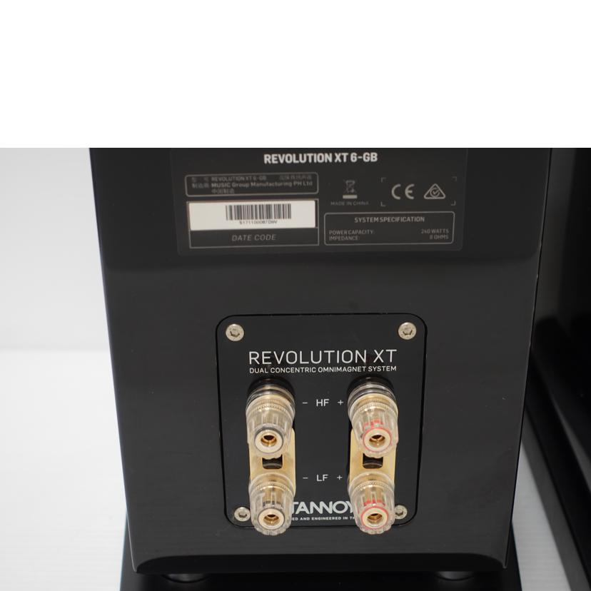 TANNOY タンノイ/スピーカー(ペア)XT 6-GB/REVOLUTION XT 6-GB//S171100088D9V/ABランク/88