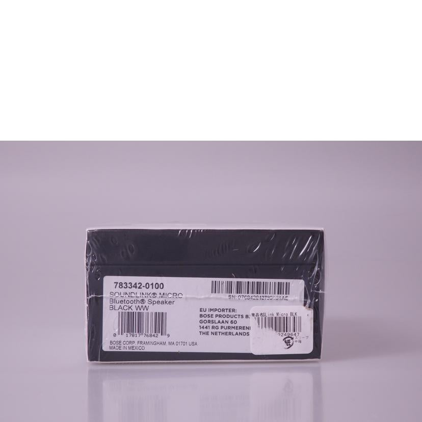 BOSE ボーズ/Bluetoothスピーカー/783342-0100//076842942780161AE/SAランク/76