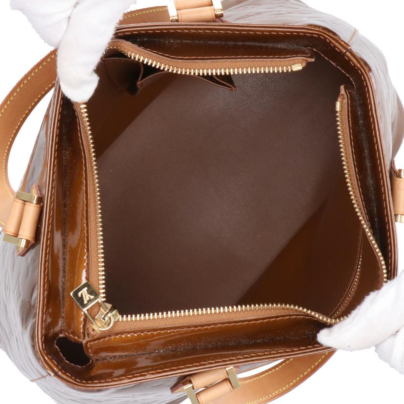 LOUIS VUITTON ルイヴィトン/ヒュ-ストン/ヴェルニ・ブロンズ /M91005//LM0***/Aランク/25