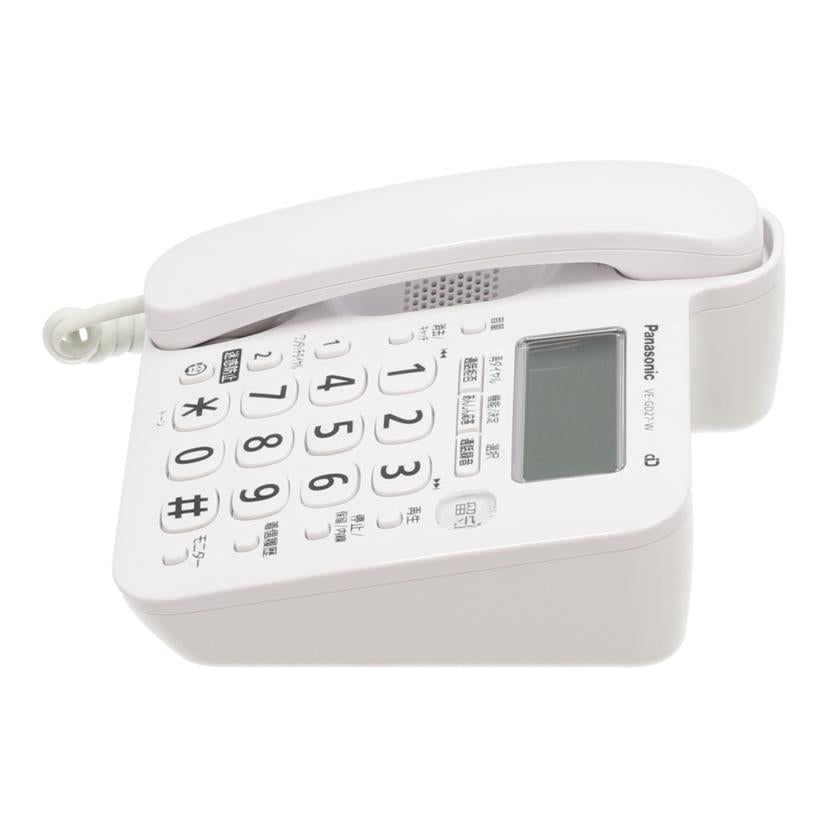 Panasonic パナソニック /コードレス電話機/RU.RU.RU/VE-GD27DL//4CCFA786114/Bランク/62