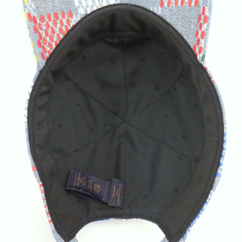 LV ルイ・ヴィトン/キャップ・LV バーズダミエ/M5048L//NX5***/SAランク/77