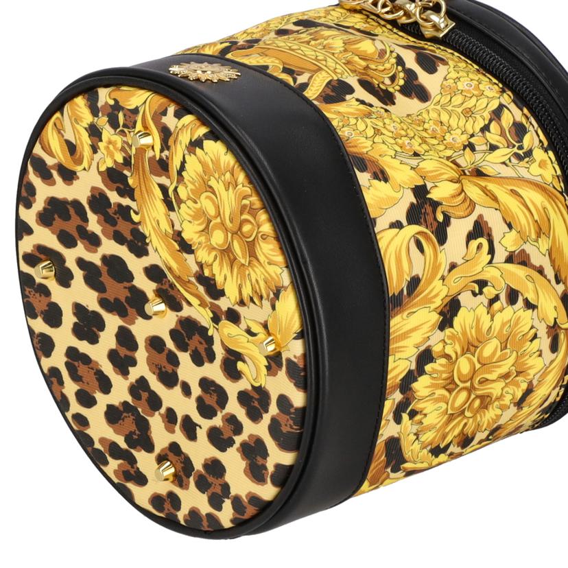 GIANNIVERSACE  ジャンニヴェルサーチ/バニティバッグ/レオパード×ゴールド//ABランク/18