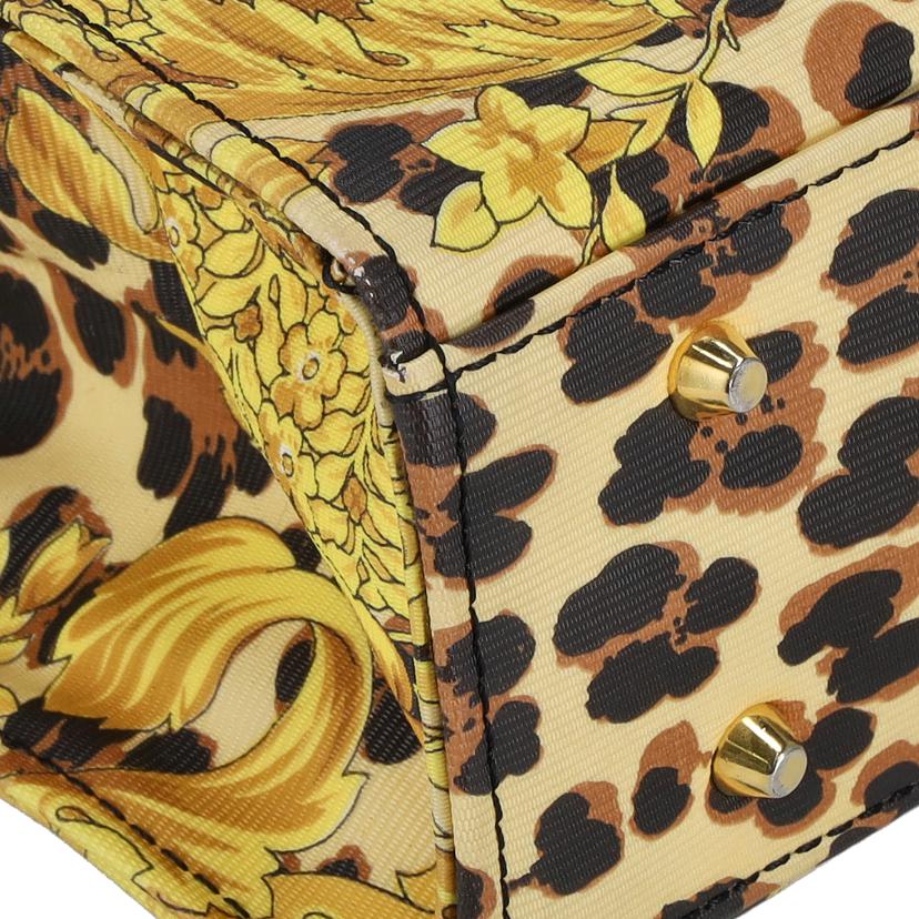 GIANNI VERSACE ジャンニヴェルサーチ/2WAYショルダーバッグ/レオパード柄//ABランク/18