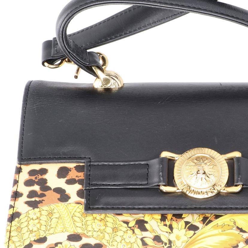 GIANNI VERSACE ジャンニヴェルサーチ/2WAYショルダーバッグ/レオパード柄//ABランク/18
