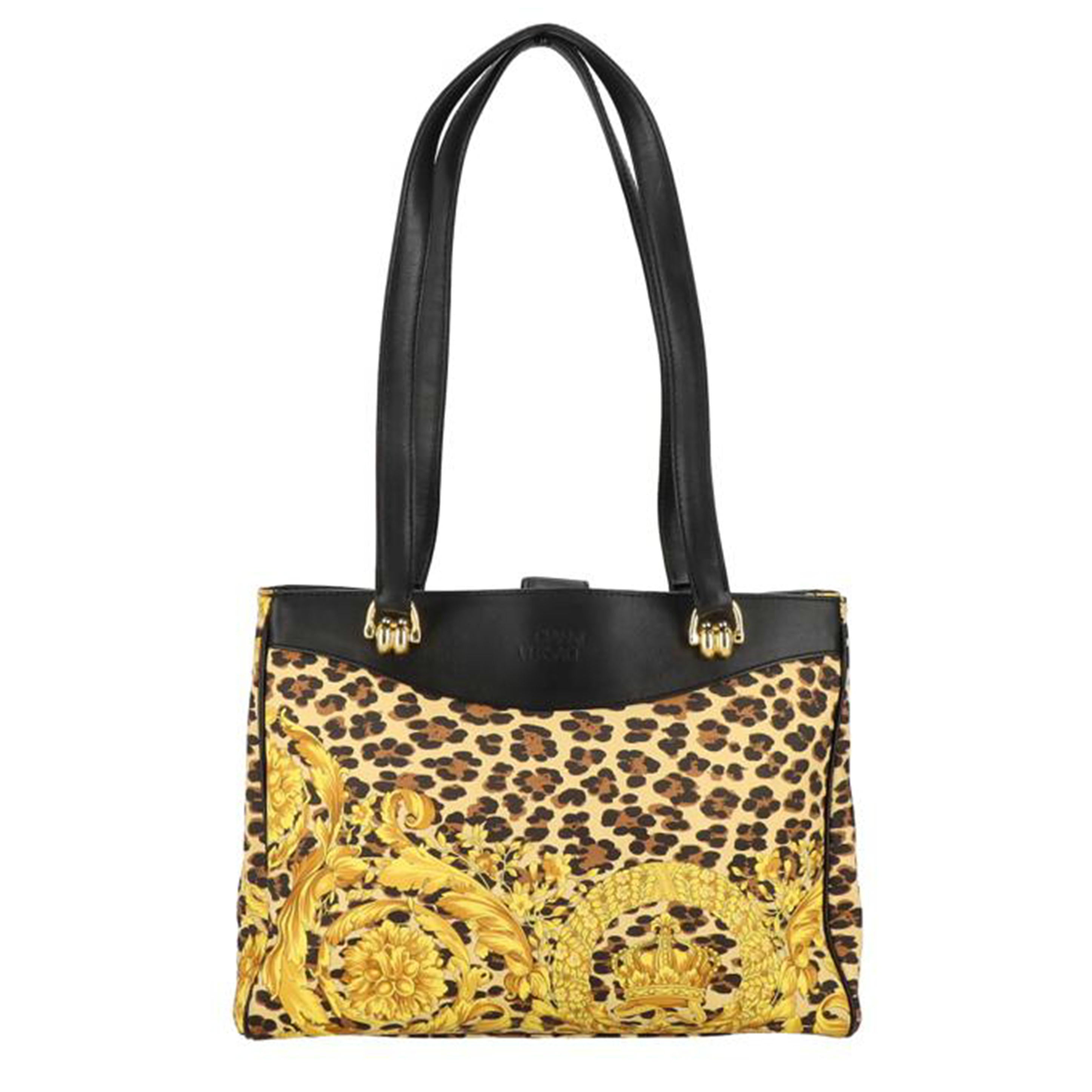 GIANNI VERSACE ジャンニヴェルサーチ/トートバッグ/レオパード//ABランク/18
