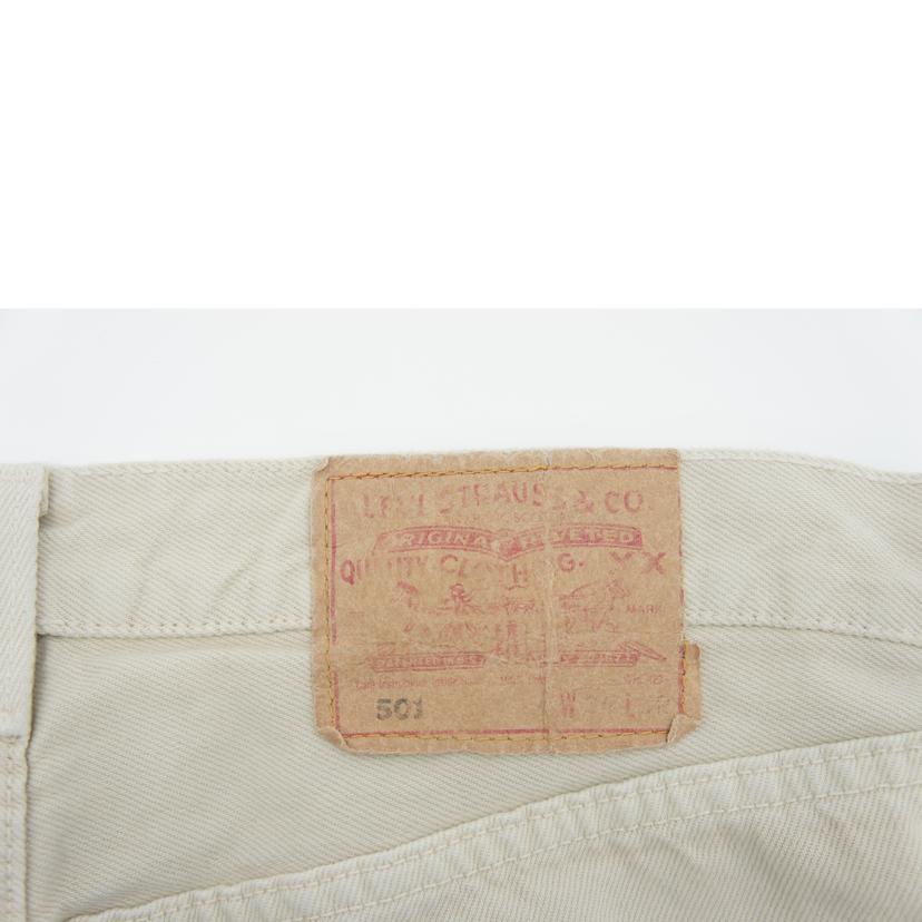 Levisu リーバイス/ Levi's USA501ブリーチ ボトム//Bランク/19