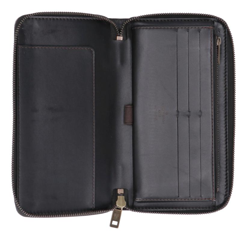 LV ルイヴィトン/ジッピーオーガナイザー/ユタ/カフェ/M97025//CA1***/Bランク/75