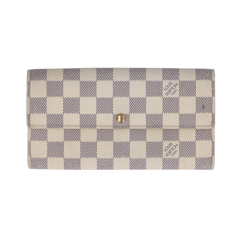 LOUIS VUITTON ルイ・ヴィトン/ポルトフォイユサラ/ダミエ/アズール/N61735//TH0***/Bランク/19