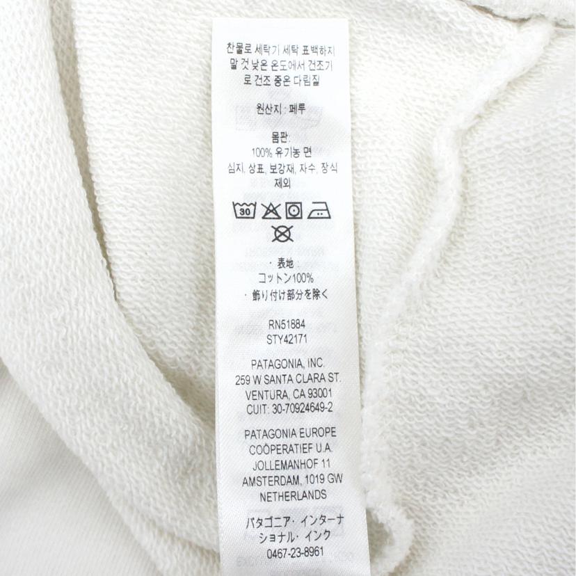 patagonia パタゴニア/パタゴニアトレーナー白//Bランク/75