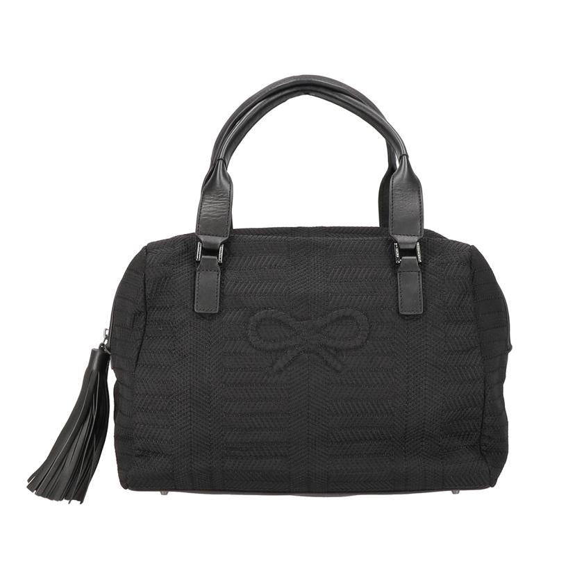 ANYA HINDMARCH アニヤ・ハンドマーチ/ANYA HINDMARCHハンドバッグ黒//ABランク/78