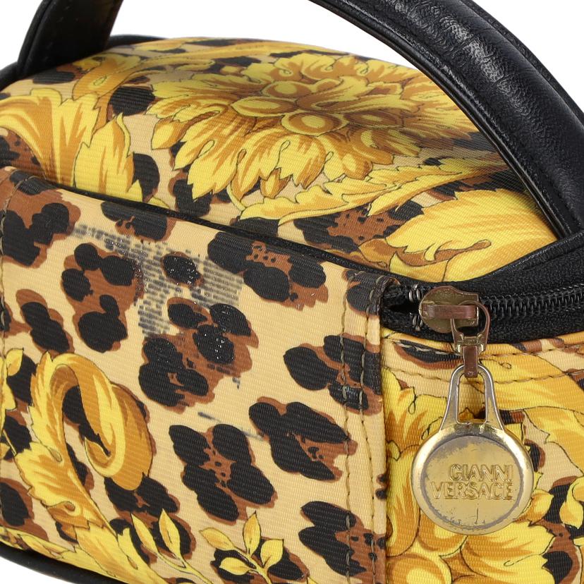 GIANNI VERSACE ジャンニヴェルサーチ/ミニコスメポーチ/レオパード柄//ABランク/18