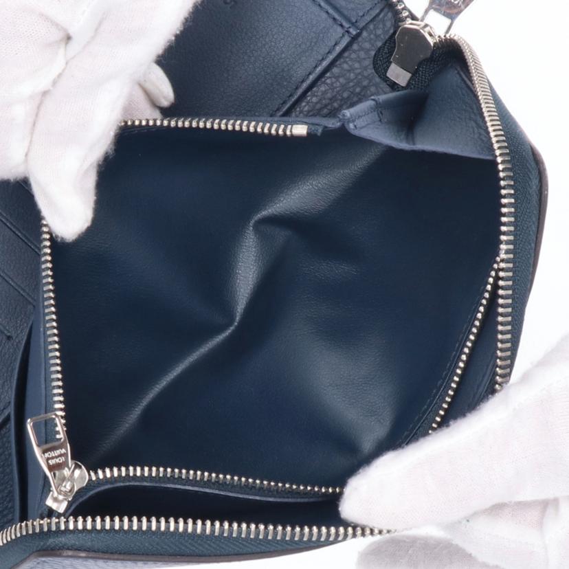 LV ルイヴィトン/ジッピーウォレット・ヴェルティカル/トリヨン/ネイビー/M58823//CA4***/ABランク/75