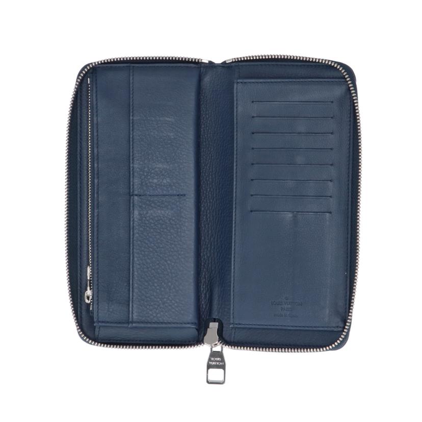LV ルイヴィトン/ジッピーウォレット・ヴェルティカル/トリヨン/ネイビー/M58823//CA4***/ABランク/75